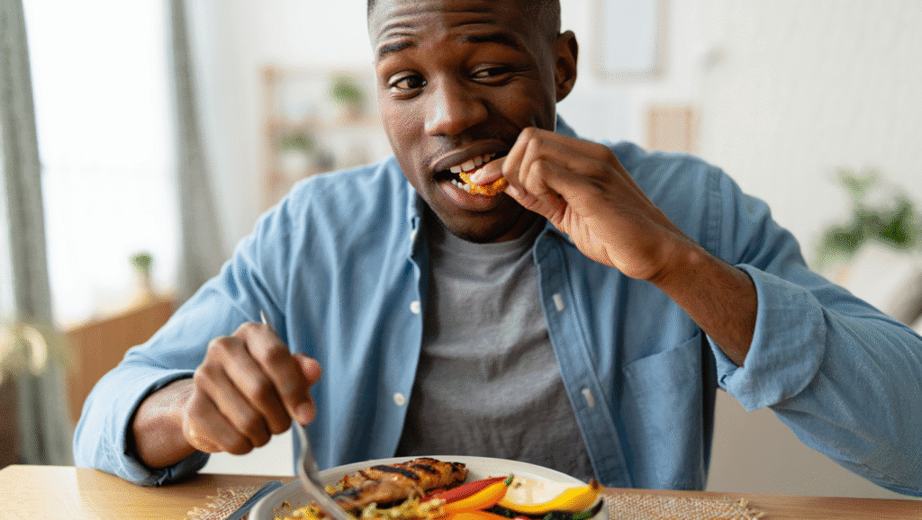 Comodidad real: hablar y comer con una sonrisa alineada