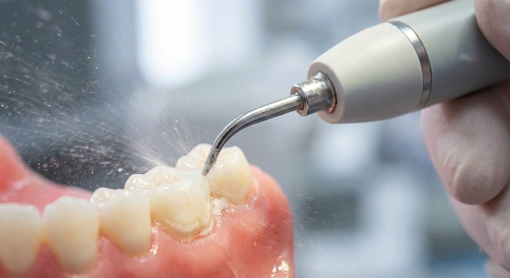 Limpieza dental con ultrasonido en Guadalajara para reducir dolor y sensibilidad.