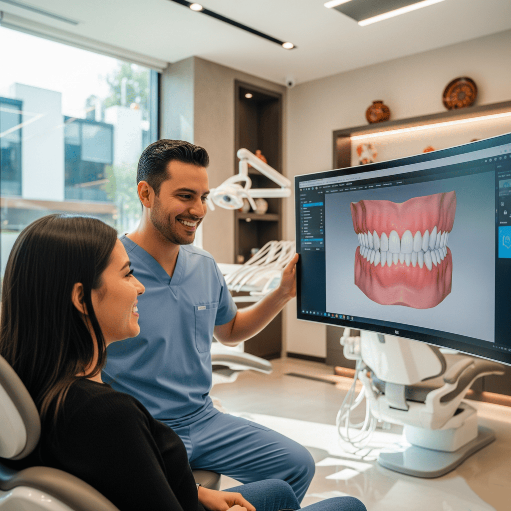 AM Dental Studio ayudamo a que los pacientes visualicen la experiencia moderna y profesional.